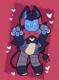 gay fandroid artfight 2023