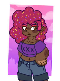 Nadia “Loose Canon” Smith/Oc by Pineapple Panda